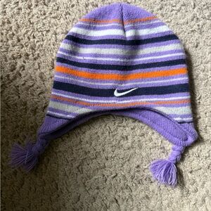 Nike Kids' Multicolor Striped Beanie